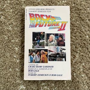 Back To The Future Part II 2 - Movie Novelization - Vintage Paperback Book